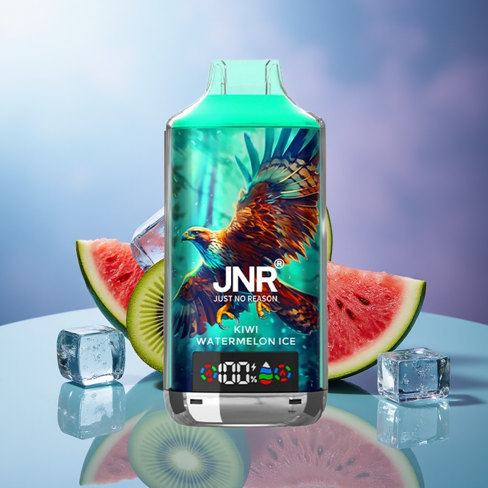 JNR Falcon X 18000 Puffs Kiwi Sandía Helada Digital Tipo-C