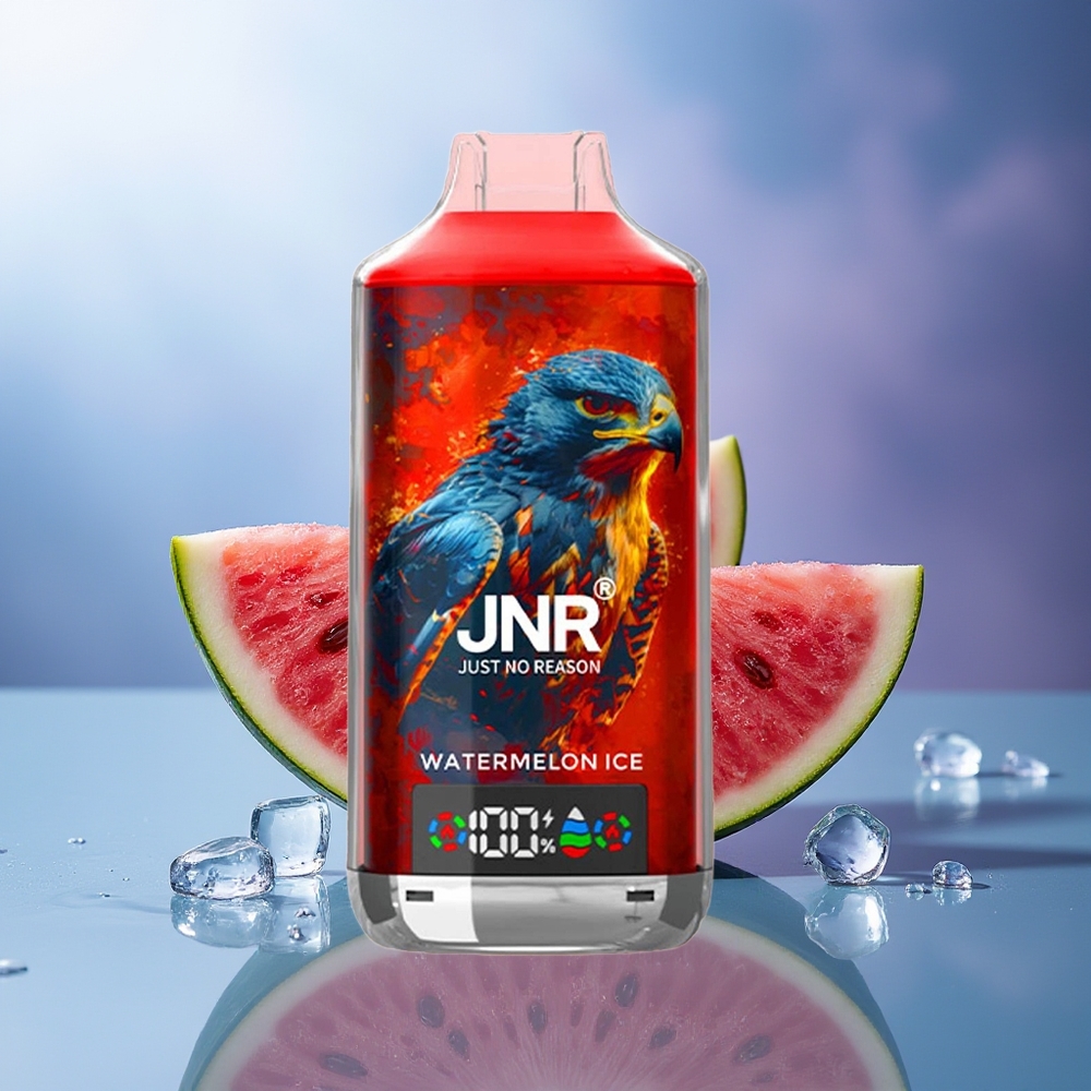 JNR Falcon X 18000 Puffs Sandía Hielo 750mAh 24ml Dual Mesh Coil