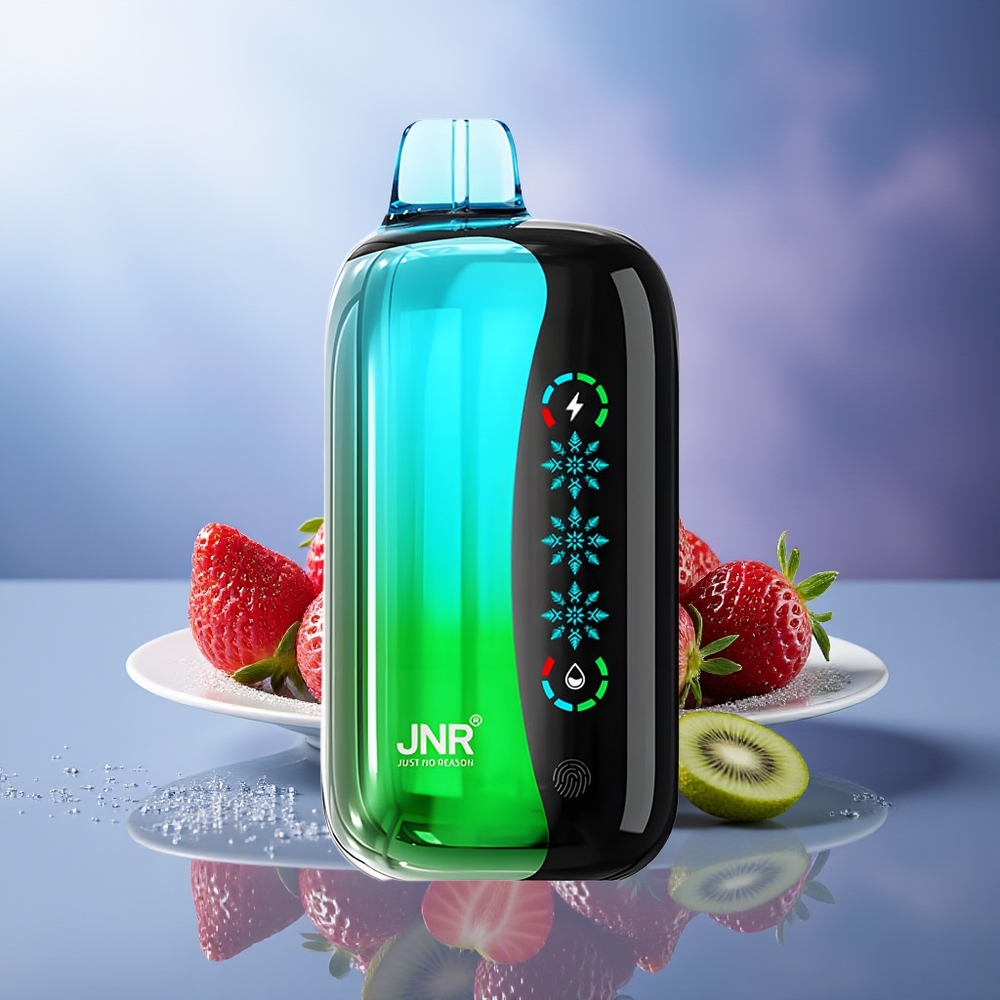 JNR Flex Ice 21000 Puffs Vape Desechable Fresa Kiwi Ajustable Ice Tipo-C 26ml