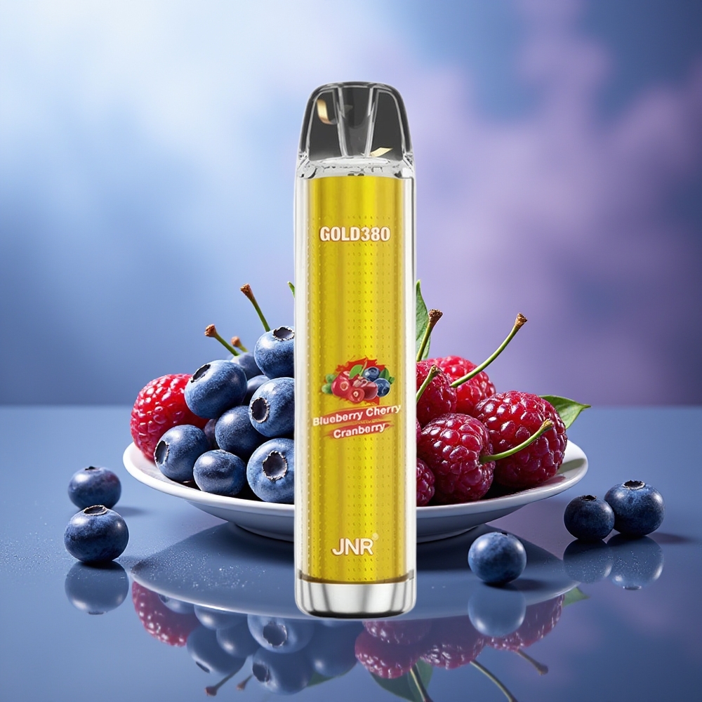 JNR Glod380 6000 Puffs Arándano Cereza Blueberry 1500mAh 1.0ohm