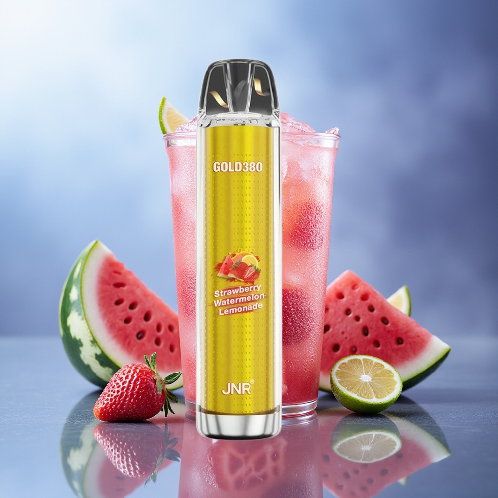 JNR Glod380 6000 Puffs Fresa Sandía Limonada 1500mAh 1.0ohm