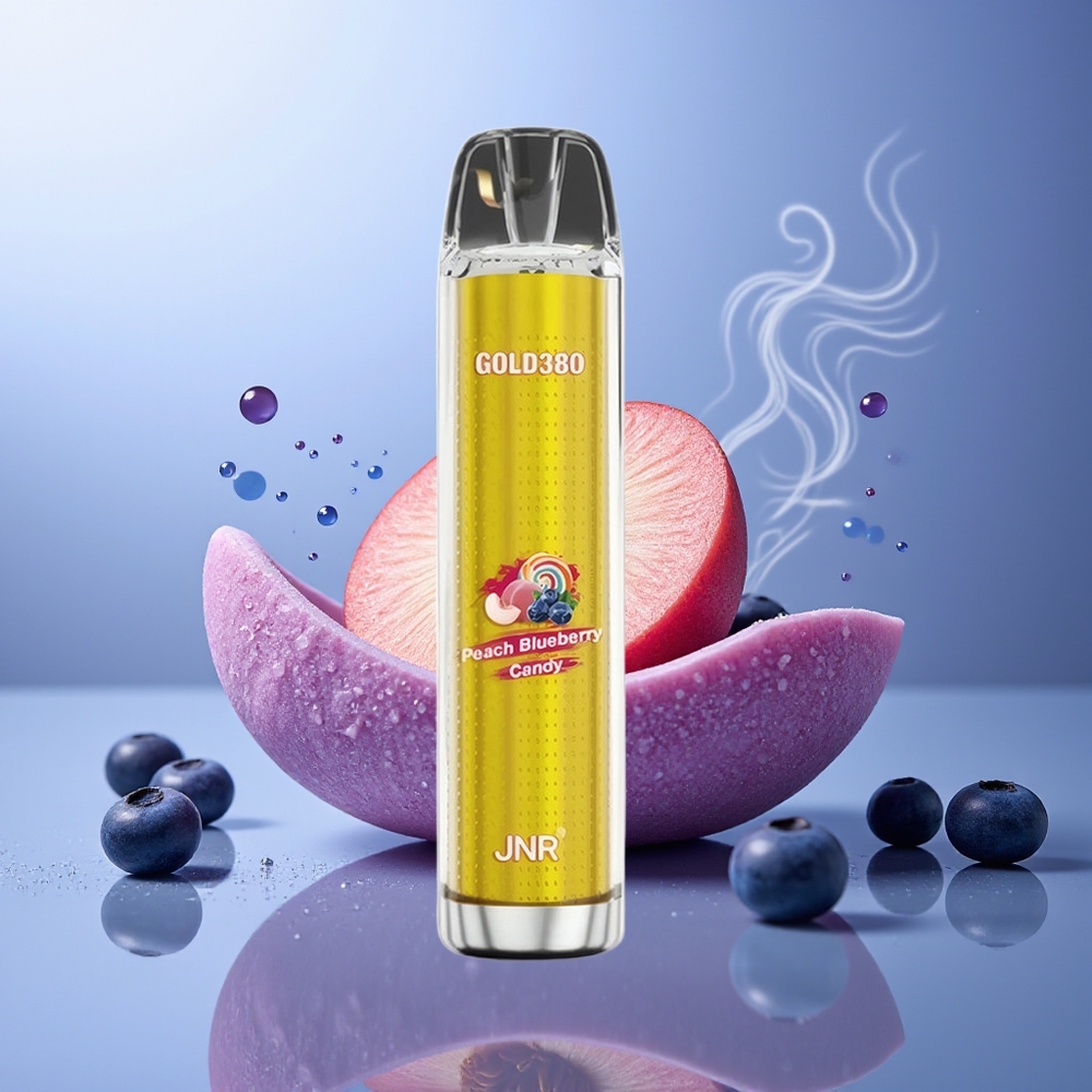 JNR Glod380 6000 Puffs Melocotón Arándano 1500mAh 13ml