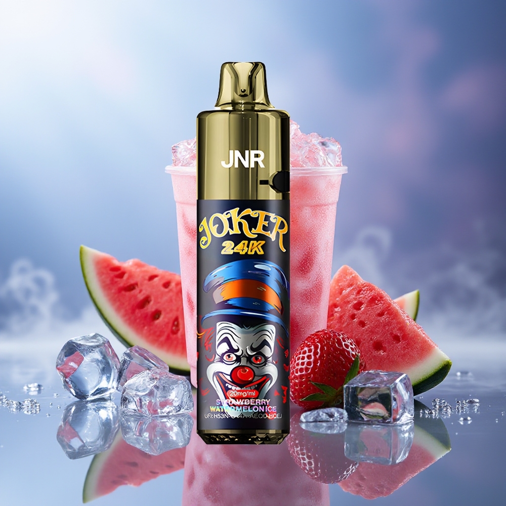 JNR Joker 24000 Puffs Fresa Sandía Hielo 2+10ml Recargable 800mAh Tipo-C