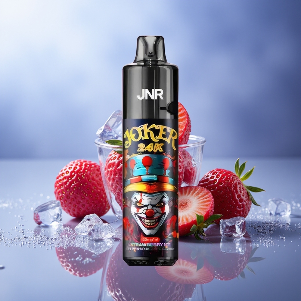 JNR Joker 24000 Puffs Strawberry Ice 2+10ml 2% 800mAh