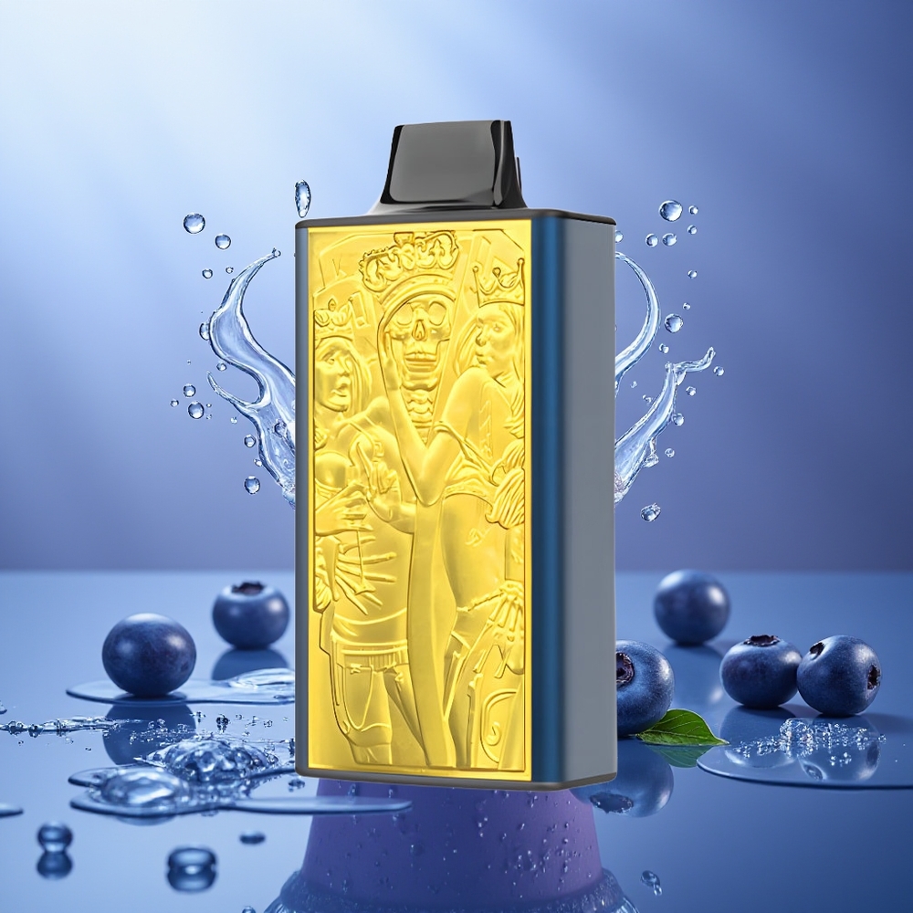 JNR Mega Box 25000 Puffs Arándano Hielo Dual Mesh Coil Tipo-C 850mAh