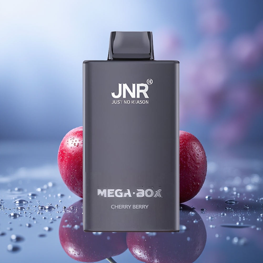 JNR Mega Box 25000 Puffs Cereza Baya 30ml 850mAh Dual Mesh