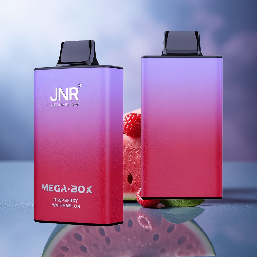 JNR Mega Box 25000 Puffs Frambuesa Sandía Dual Mesh Tipo-C