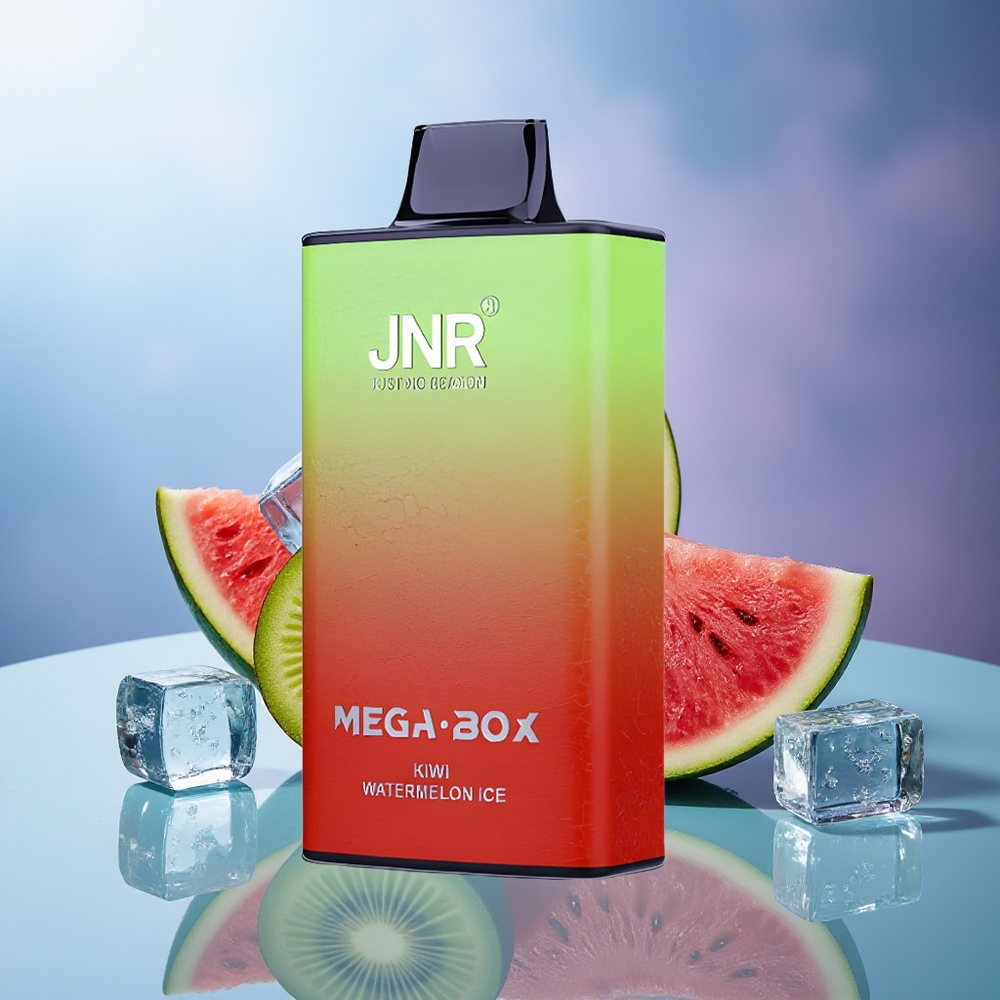 JNR Mega Box 25000 Puffs Kiwi Sandía Hielo Dual Mesh Tipo-C