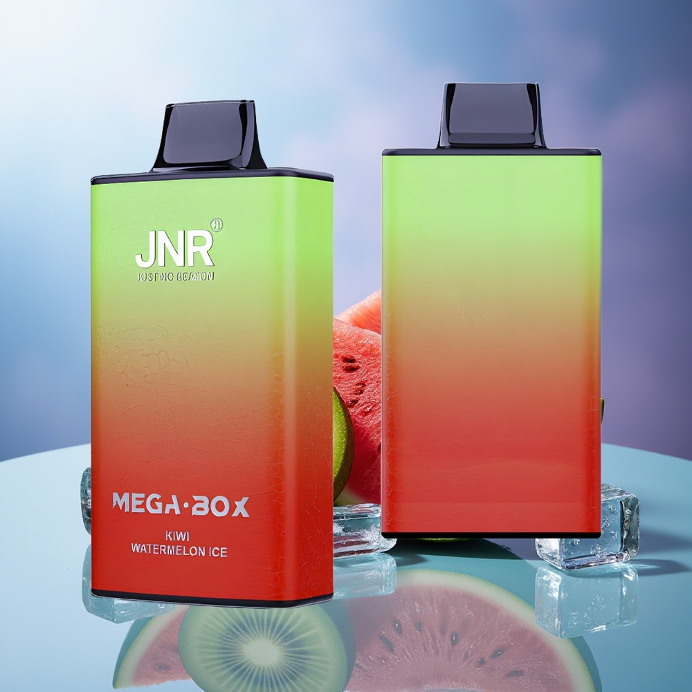 JNR Mega Box 25000 Puffs Kiwi Sandía Hielo Dual Mesh Tipo-C