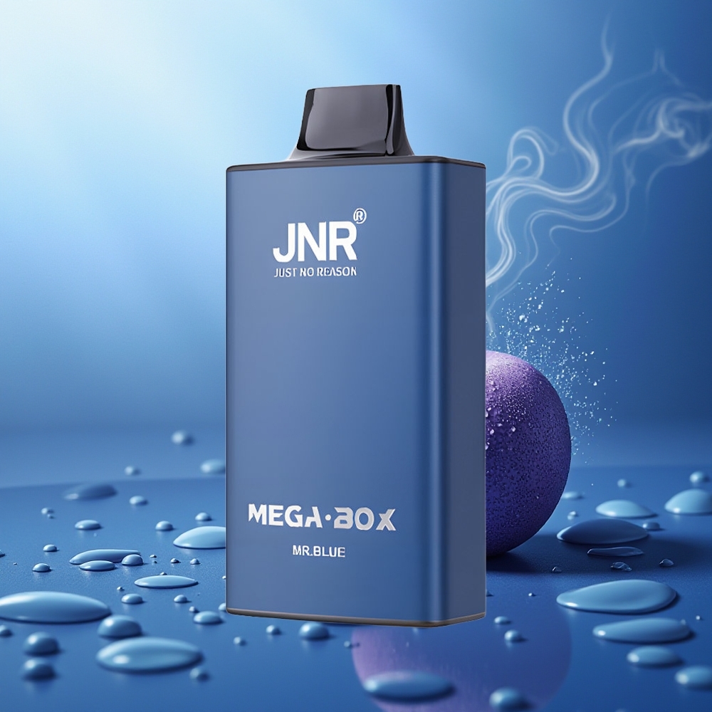 JNR Mega Box 25000 Puffs Mr Azul Carga Rápida Tipo-C Batería 850mAh