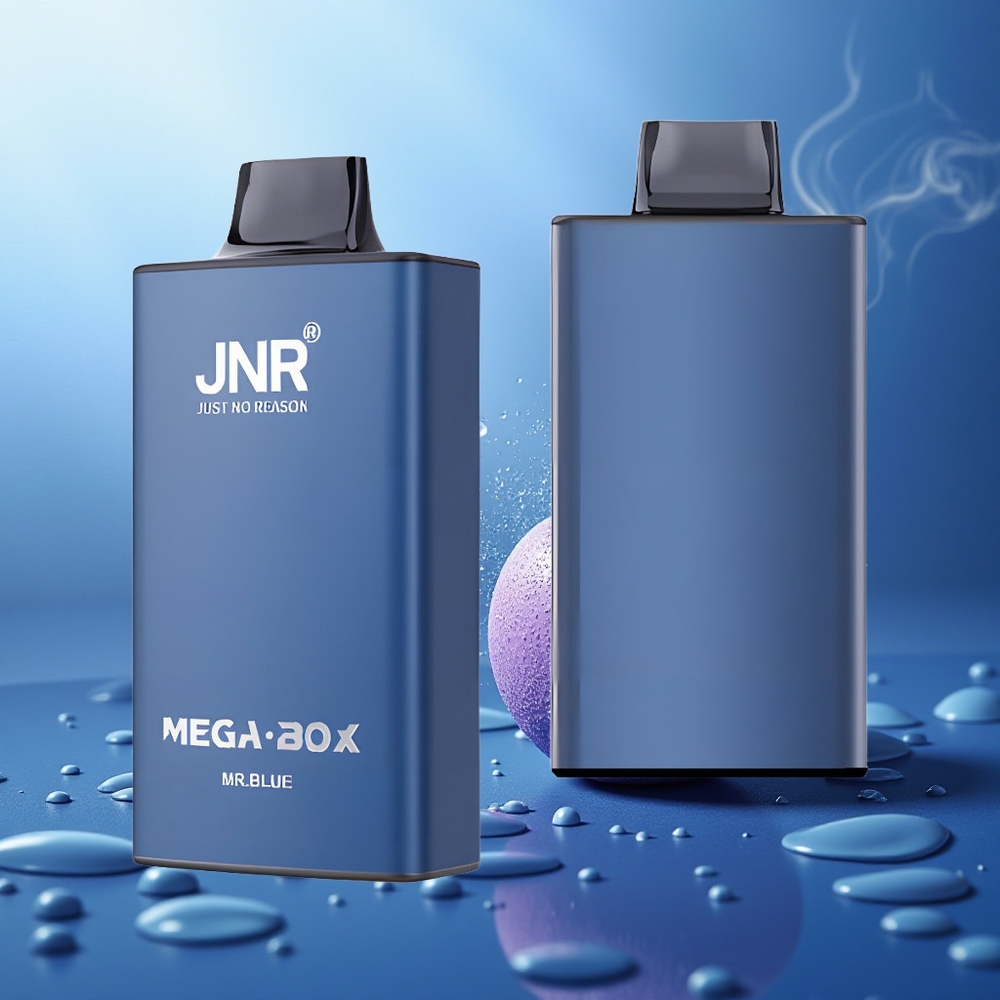 JNR Mega Box 25000 Puffs Mr Azul Carga Rápida Tipo-C Batería 850mAh
