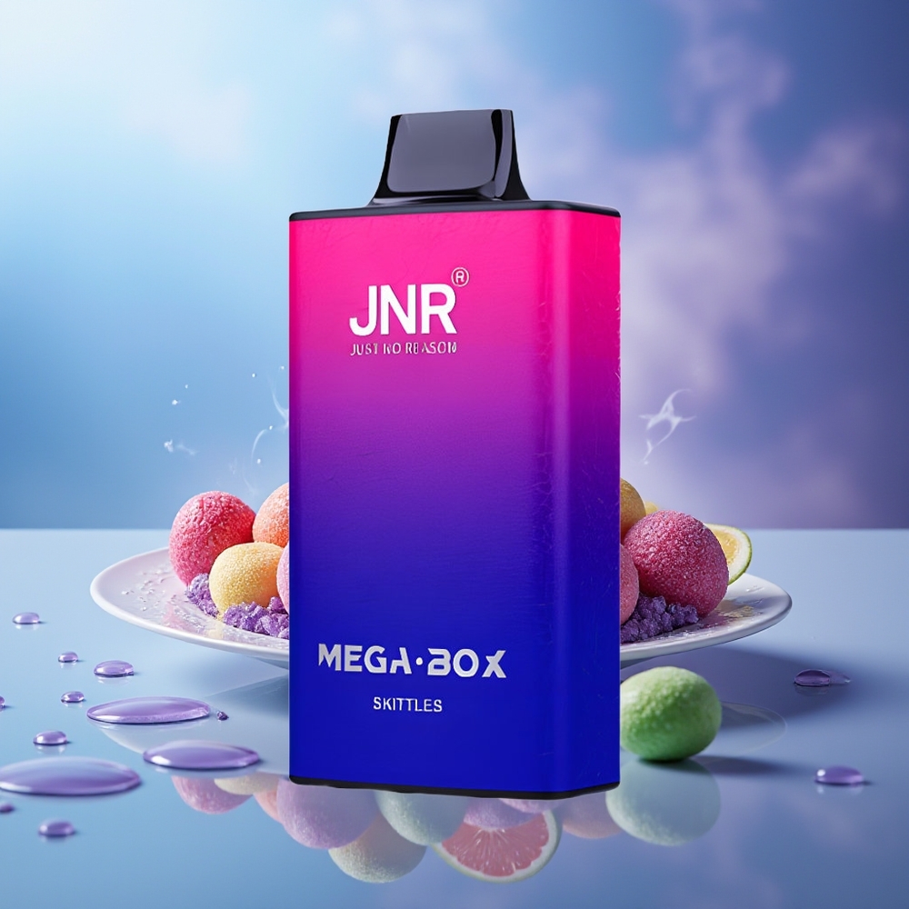 JNR Mega Box 25000 Puffs Skittles 30ml 850mAh Dual Mesh