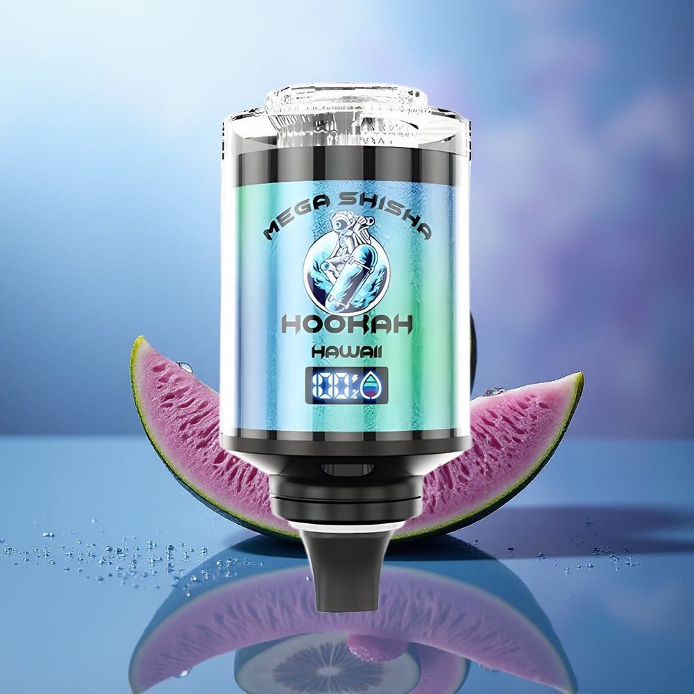 JNR Mega Shisha Hookah 100K 60ml 2200mAh Hawaii JNR Mega Shisha Hookah 100K 60ml 2200mAh Hawaii