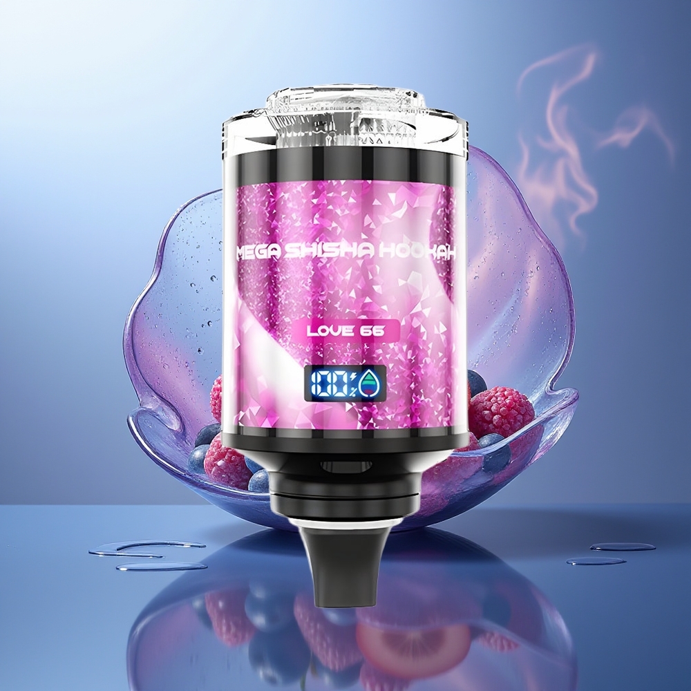 JNR Mega Shisha Hookah 100K Amor 66 Pantalla Inteligente Carga Rápida 60ml JNR Mega Shisha Hookah 100K Amor 66 Pantalla Inteligente Carga Rápida 60ml