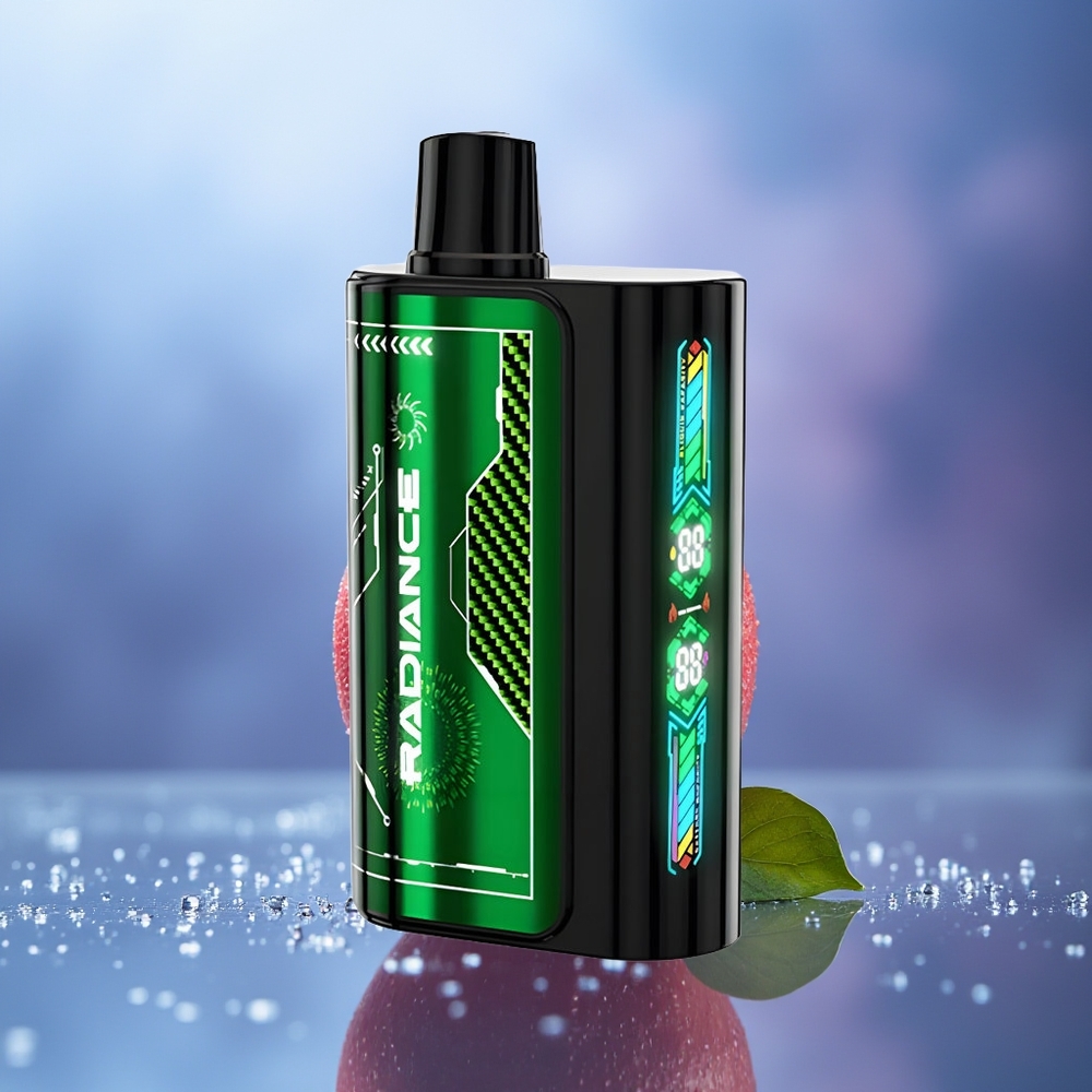 JNR Radiance 31000 Puffs Doble Manzana Pantalla Inteligente Dual Mesh Coil Tipo-C