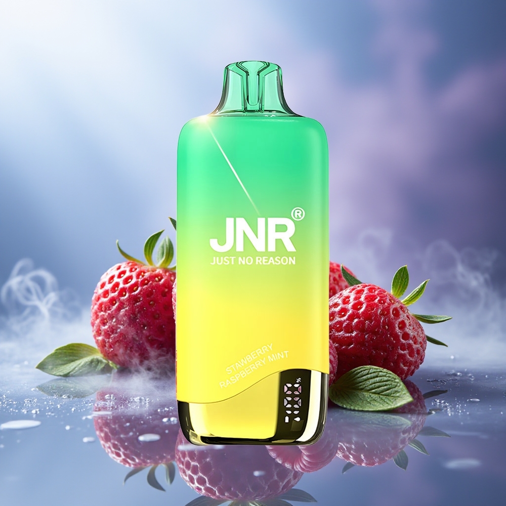 JNR Rainbow 10500 Puffs Fresa Frambuesa Menta 18ml 0.8ohm USB-C