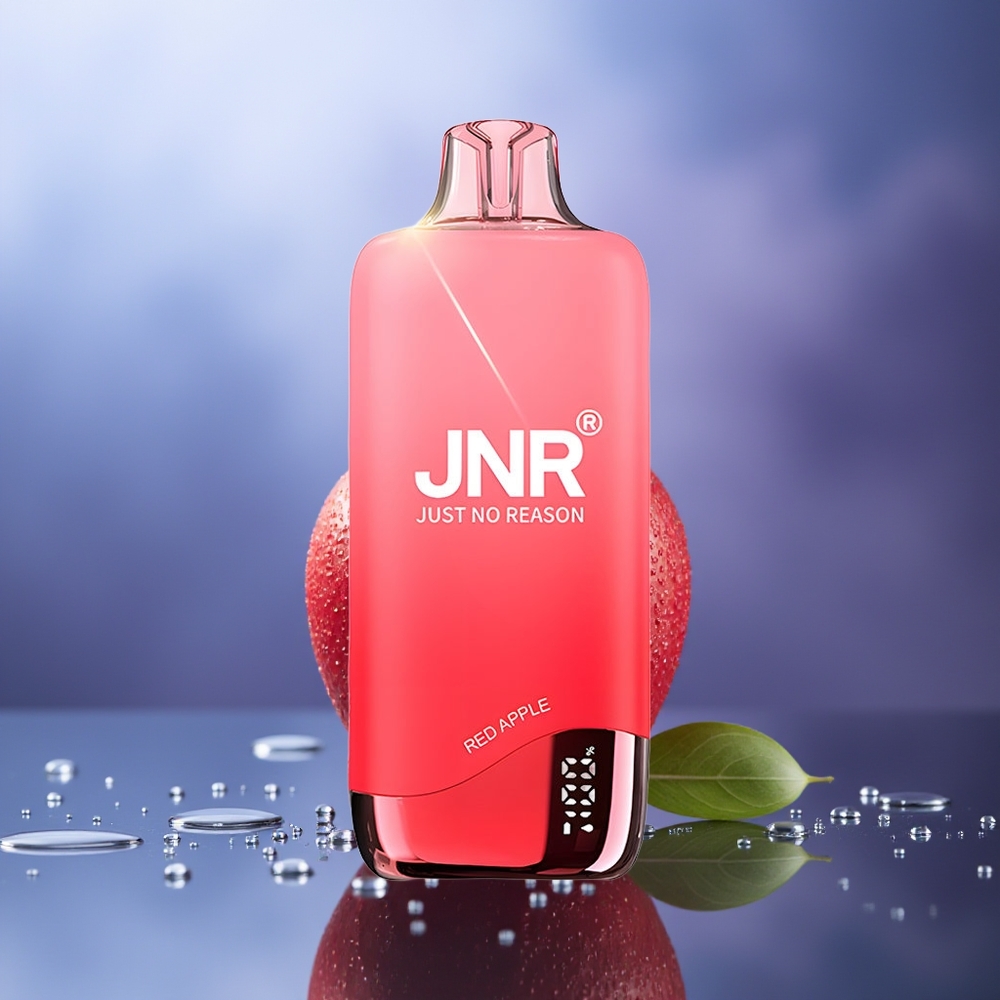 JNR Rainbow 10500 Puffs Manzana Roja 600mAh 18ml 0.8ohm