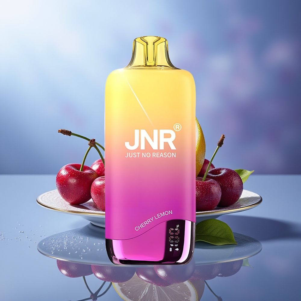 JNR Rainbow 10500 Puffs Vape Desechable Cereza Limón 0.8ohm 18ml USB-C