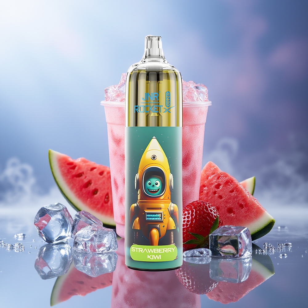 JNR Rocket-X 12400 Puffs Fresa Sandía Hielo RGB Tipo-C 850mAh 1.2ohm