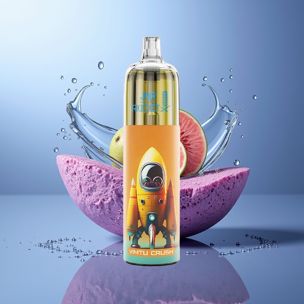 JNR Rocket-X 12400 Puffs Vimtu Crush Flujo Ajustable Luces RGB Batería 850mAh