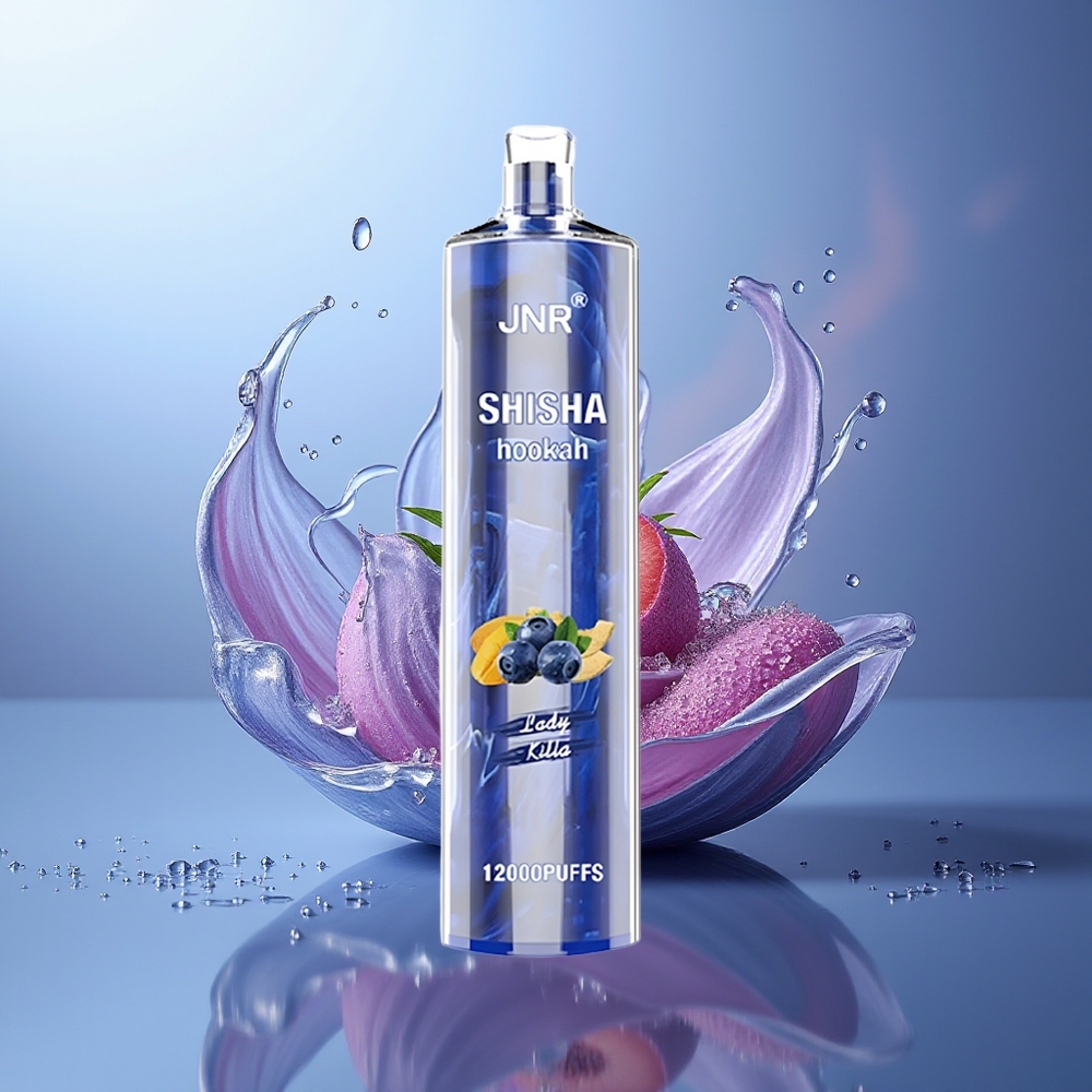 JNR Shisha Hookah 12000 Puffs 24ml Tipo-C Lady Killa