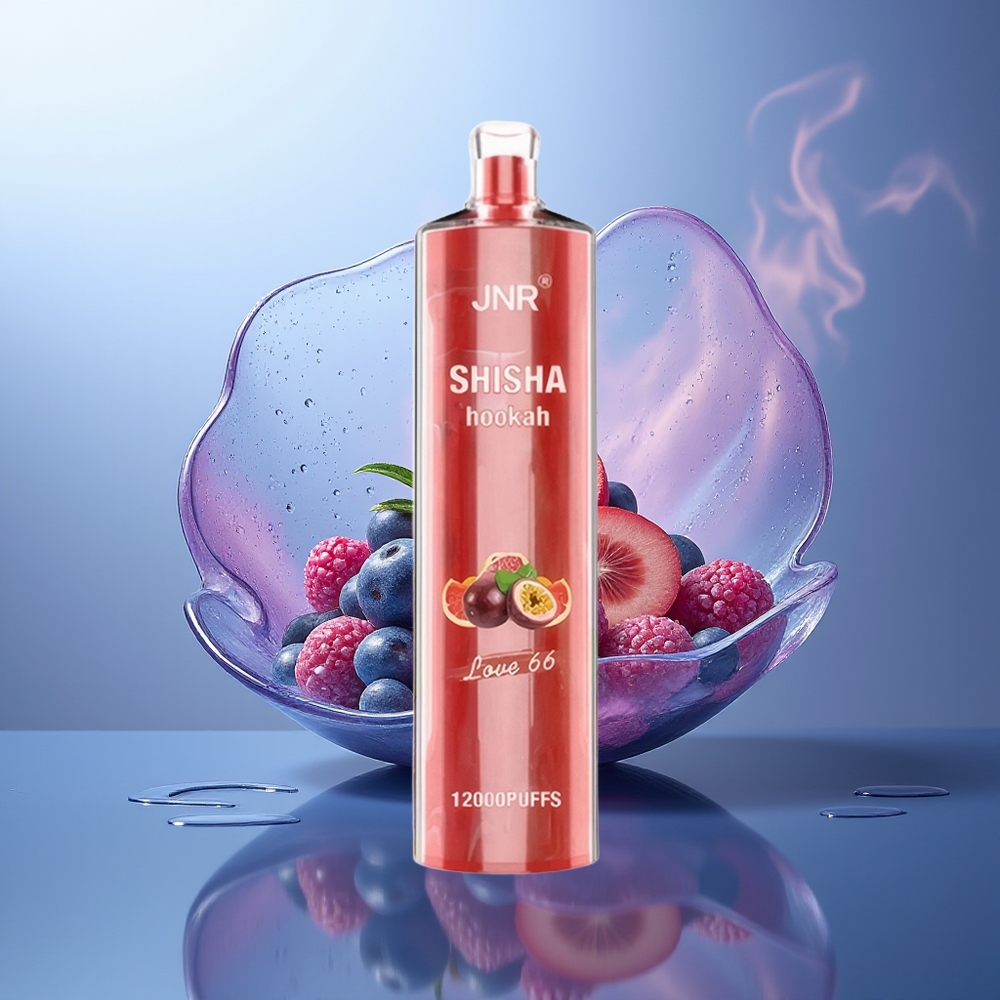 JNR Shisha Hookah 12000 Puffs Amor 66 24ml 0.6 Ohm Tipo-C