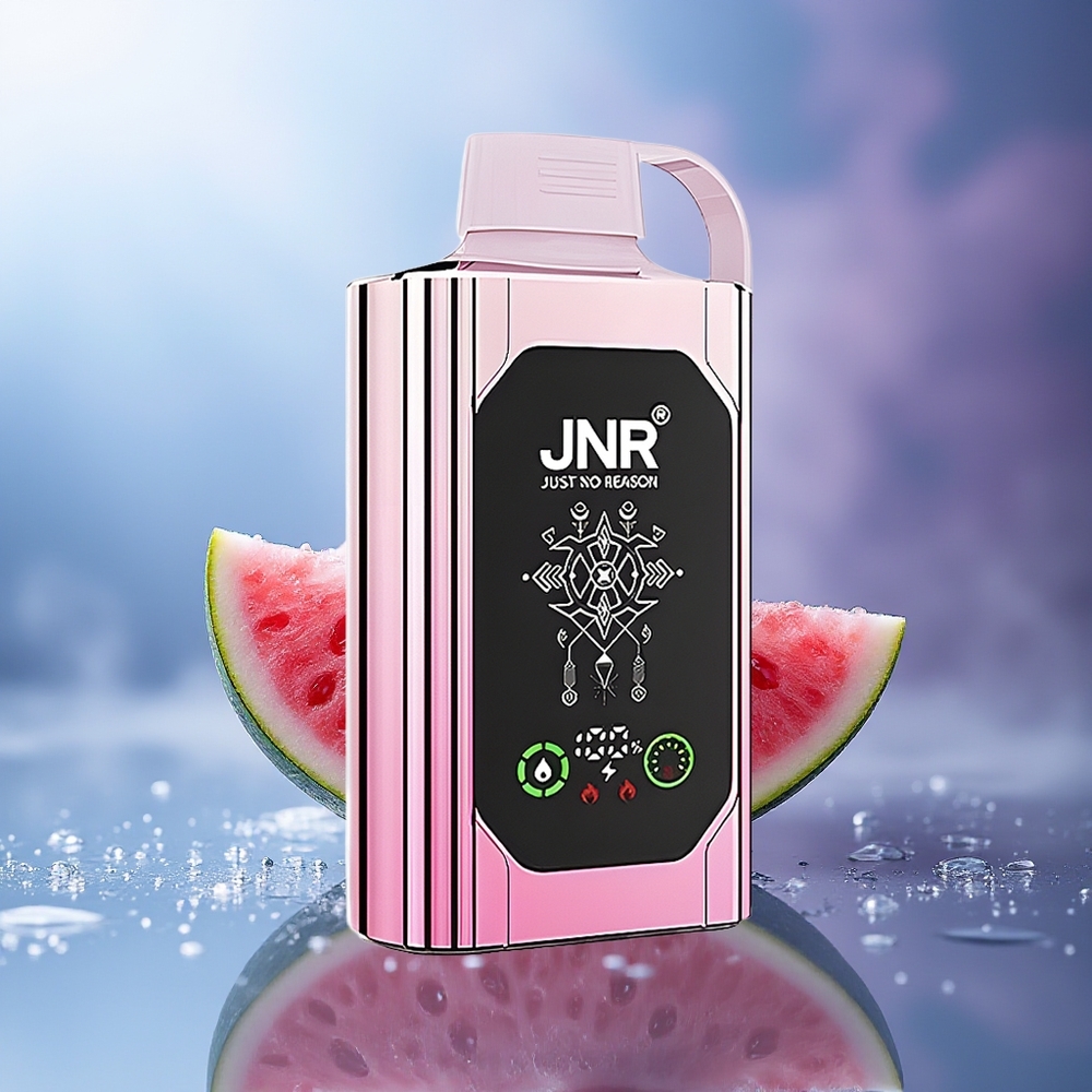 JNR Shisha Hookah Box 20500 Puffs Cereza Sandía Helada HD Display 1000mAh Tipo-C JNR Shisha Hookah Box 20500 Puffs Cereza Sandía Helada HD Display 1000mAh Tipo-C
