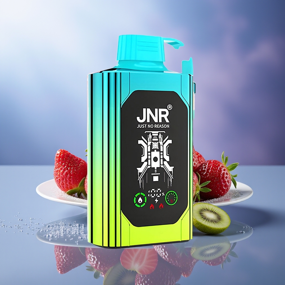 JNR Shisha Hookah Box 20500 Puffs Fresa Kiwi HD Display 1000mAh Dual Mesh Coil JNR Shisha Hookah Box 20500 Puffs Fresa Kiwi HD Display 1000mAh Dual Mesh Coil