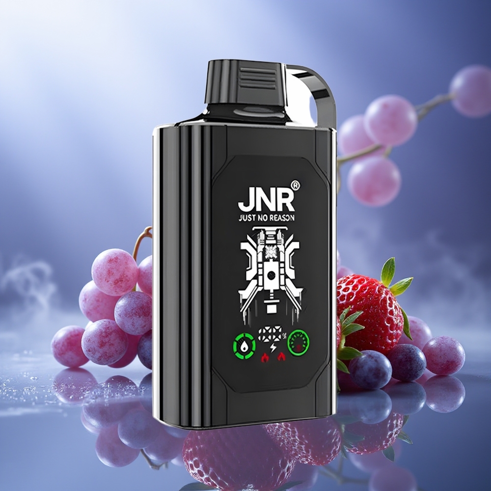 JNR Shisha Hookah Box 20500 Puffs Fresa Uva Pantalla HD Batería 1000mAh JNR Shisha Hookah Box 20500 Puffs Fresa Uva Pantalla HD Batería 1000mAh