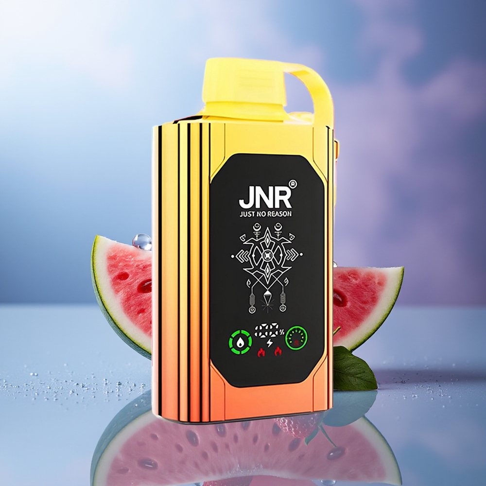 JNR Shisha Hookah Box 20500 Puffs Sandía Fresa Chicle HD Display 1000mAh Dual Mesh Coil JNR Shisha Hookah Box 20500 Puffs Sandía Fresa Chicle HD Display 1000mAh Dual Mesh Coil