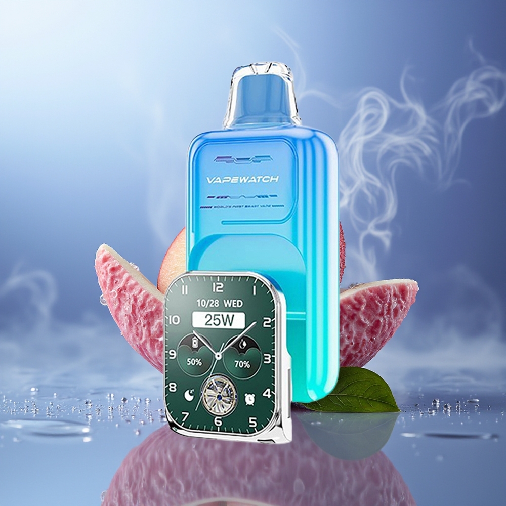 JNR VapeWatch 30000 Puffs 1000mAh 19mL Manzana Ácida Hielo