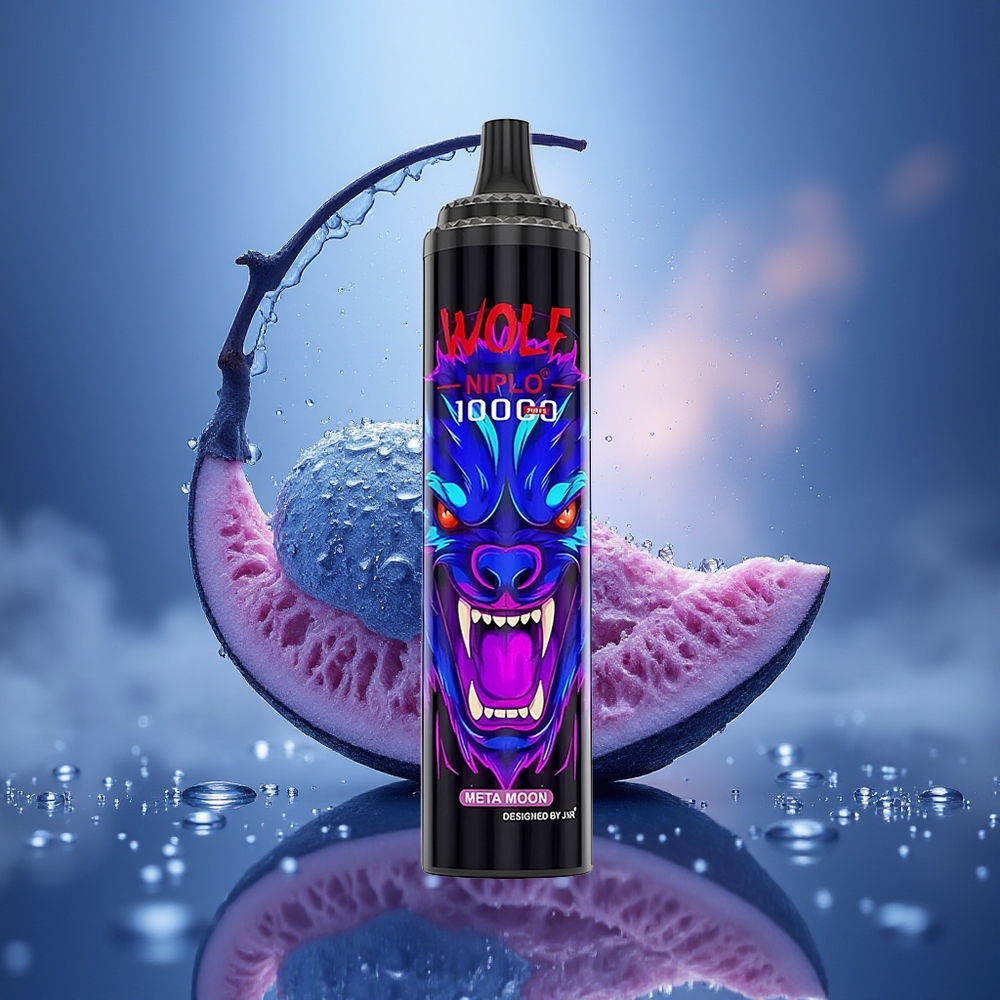 JNR Wolf Niplo 10000 Puffs Meta Luna 1.0 Ohm 650mAh 20ml