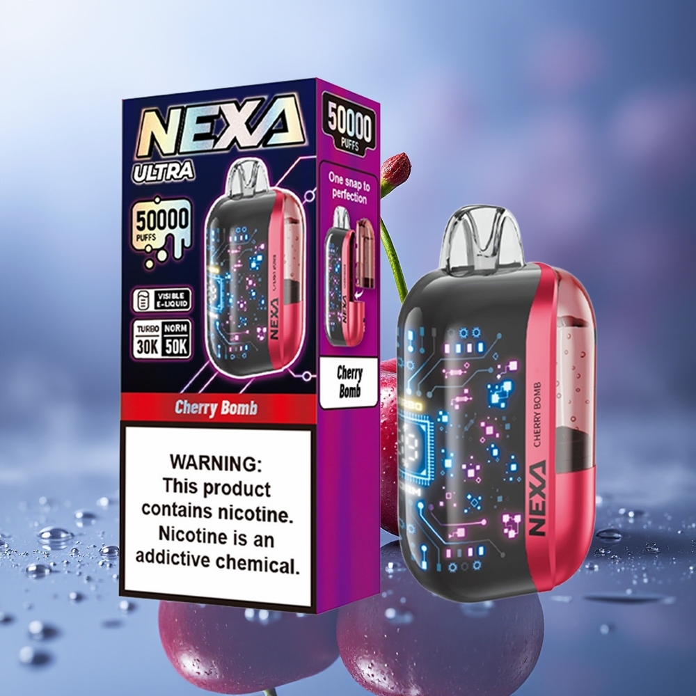 NEXA Ultra 50000 Puffs Cereza Bomp 20ml 800mah 5%