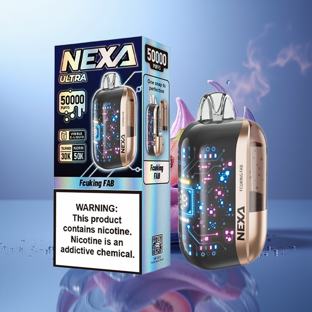 NEXA Ultra 50000 Puffs Fabada Fcuking Fab 20ml 800mah Tipo-C