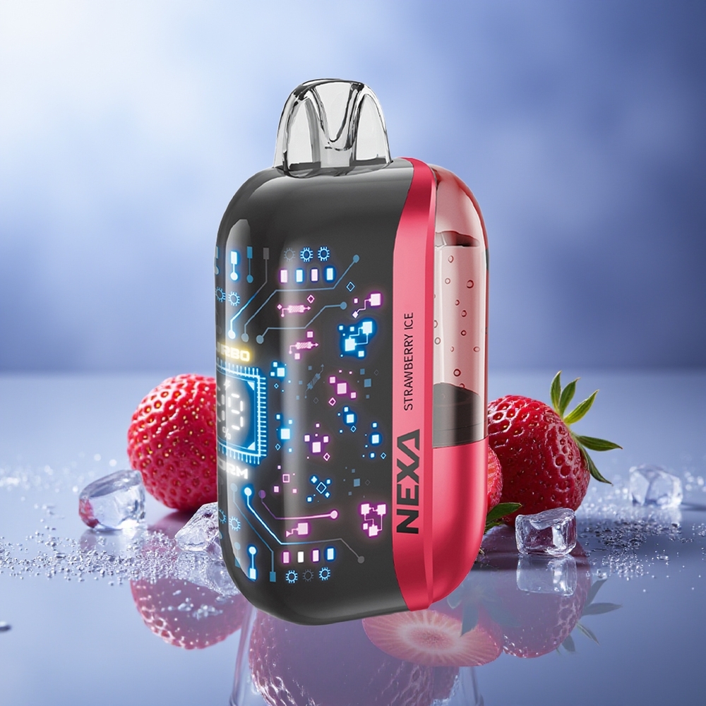 NEXA Ultra 50000 Puffs Fresa Hielo 20ml 800mah 5%