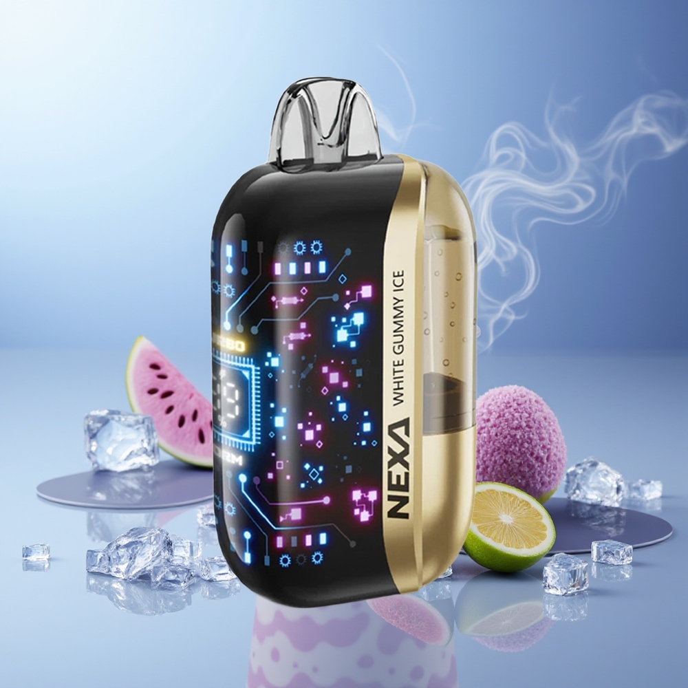 NEXA Ultra 50000 Puffs Gominola Blanca Hielo 20ml 800mah 5%