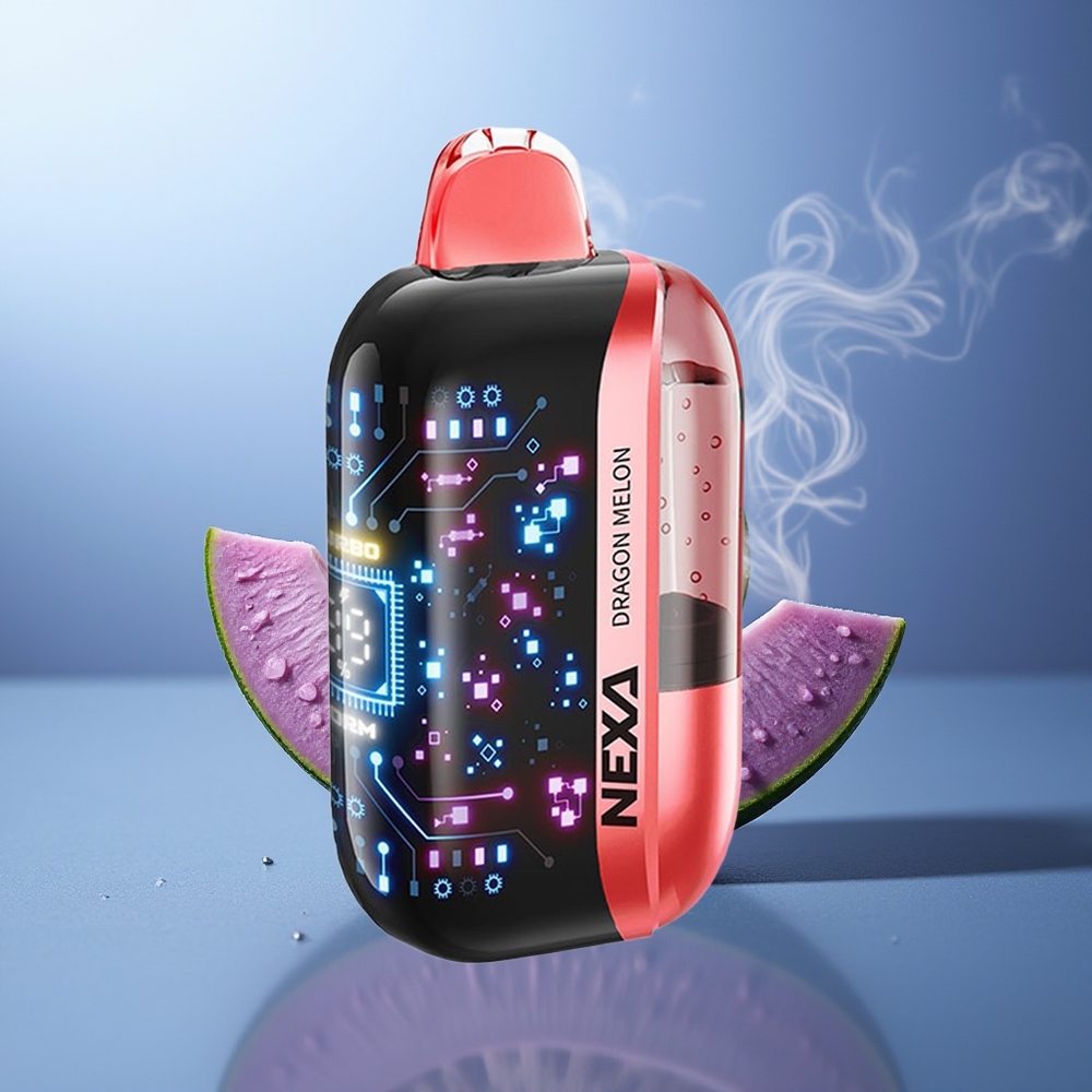 NEXA Ultra 50000 Puffs Melón Dragón 20ml 800mAh Pantalla 3D
