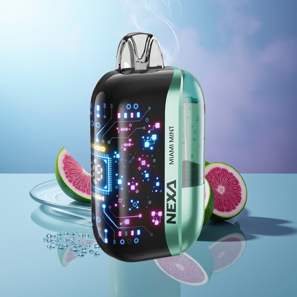 NEXA Ultra 50000 Puffs Miami Menta 20ml 800mAh 5% Nicotina
