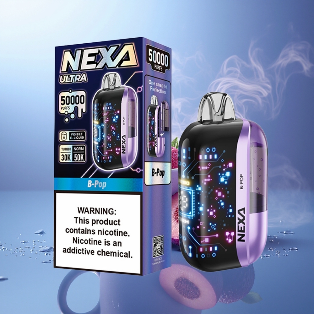 NEXA Ultra B-Pop 50000 Puffs 20ml 5% 0.9ohm